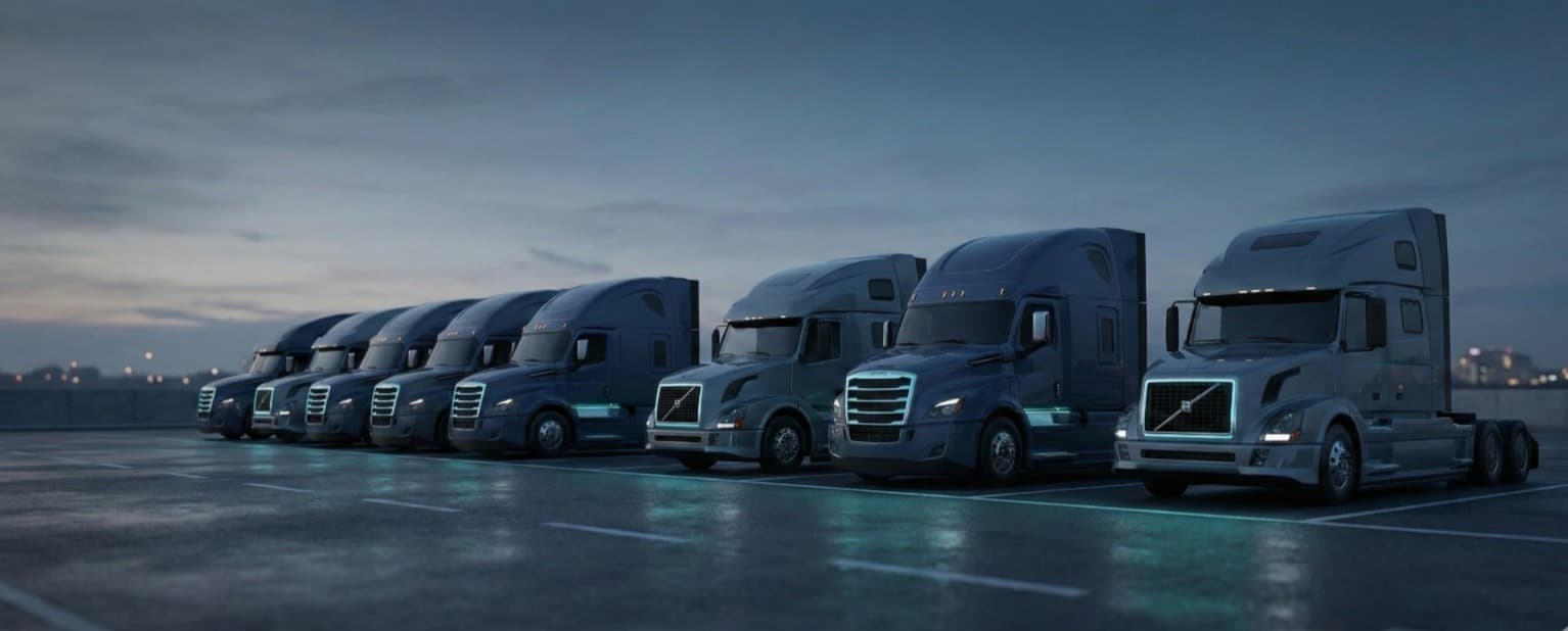 Trucking Fleet Background